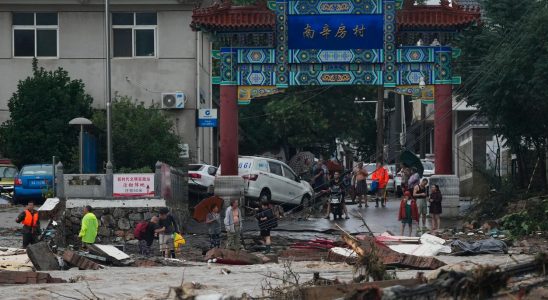 Rainfall record in Beijing