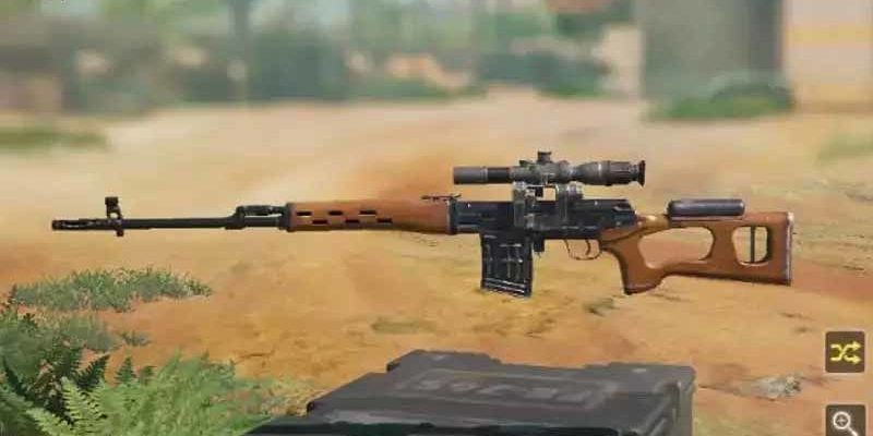 Reclaimed Dragunov rifle added to Battlegrounds