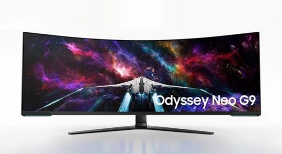 Samsung Odyssey Neo G9 57 inch monitor is on sale