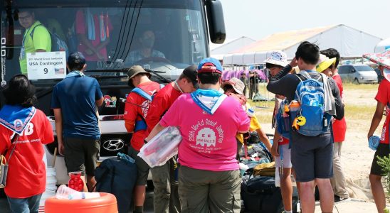 Scout camp canceled after typhoon warning