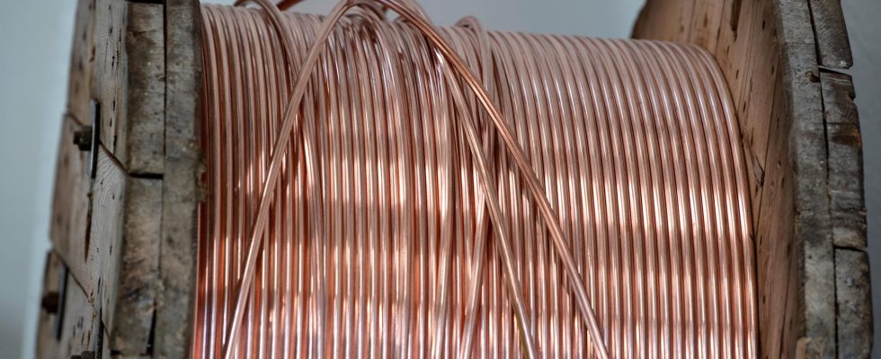 Several tons of copper stolen