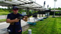 Skeet shooter Eetu Kallioinen narrowly won the World Championship silver