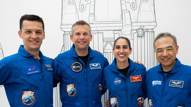 SpaceX sends four astronauts to ISS with Crew 7 mission