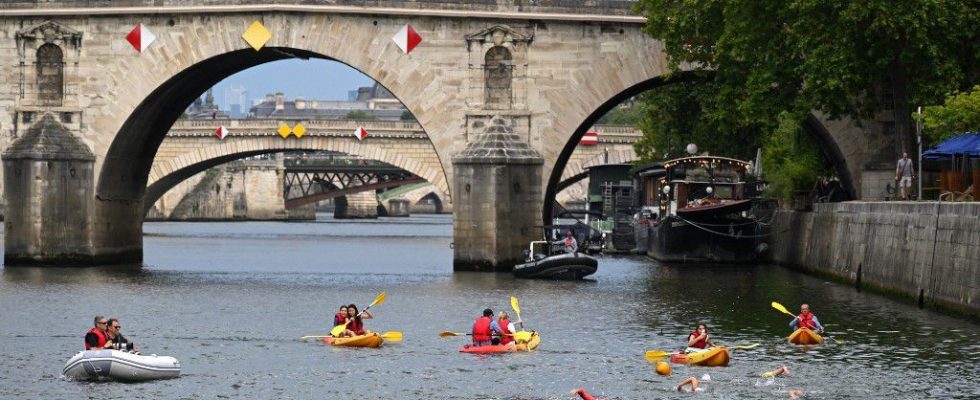 Swimming in Paris one year before the Olympics the challenge