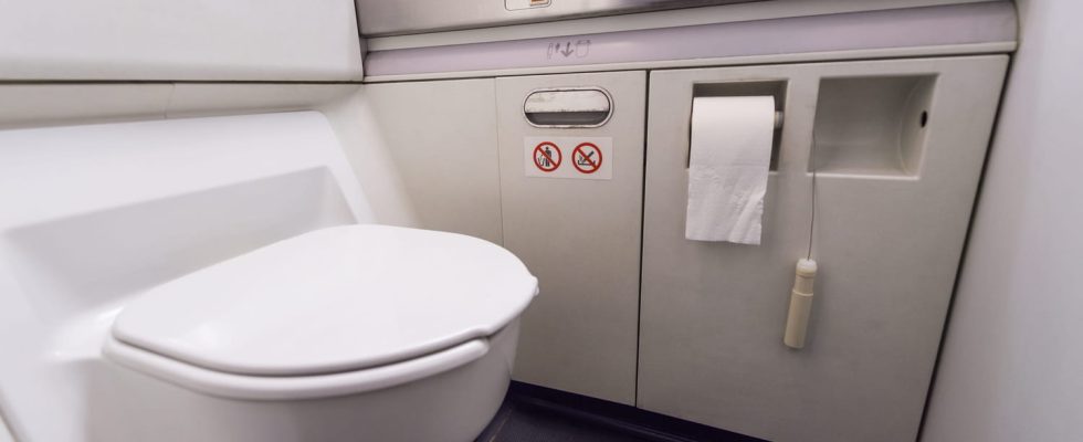 This flight attendant advises never to use toilet paper on