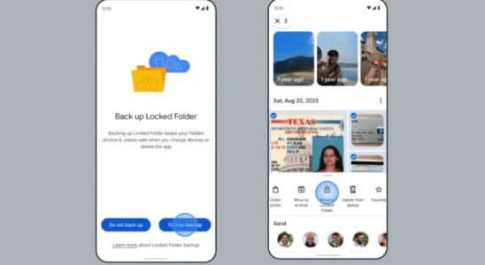 Updated Locked Folder feature for Google Photos