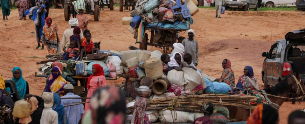 War in Sudan the influx of Sudanese refugees in Chad