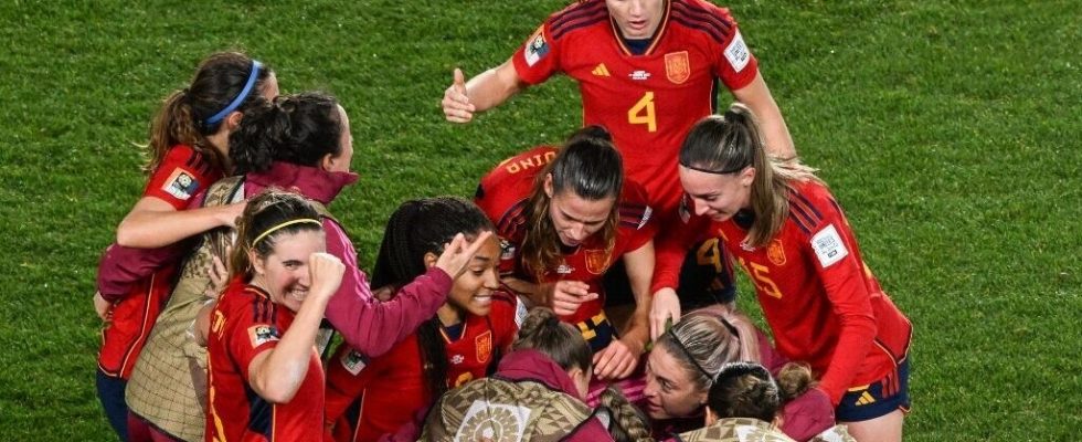 Womens World Cup Spain in the final Sweden on the