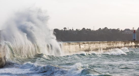 strong gales in Brittany Pas de Calais also affected The forecasts