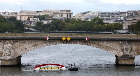 the swimming test on the Seine canceled for pollution