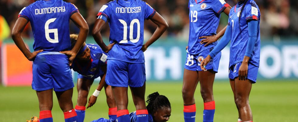 third game and third loss for Haiti against Denmark