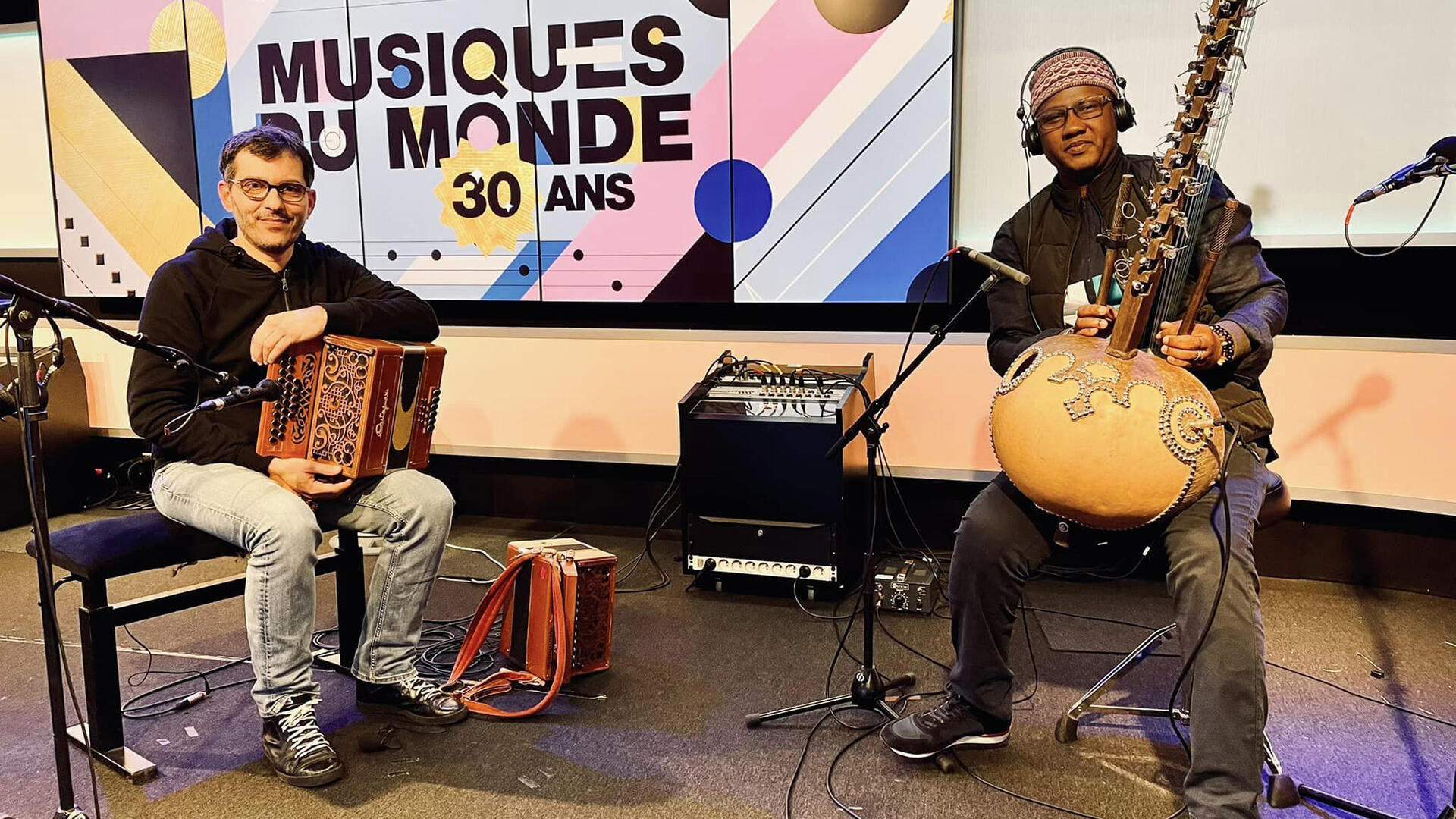 Ablaye Cissoko & Cyrille Brotto at RFI.