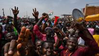 A large demonstration in Niger demanded the withdrawal of French