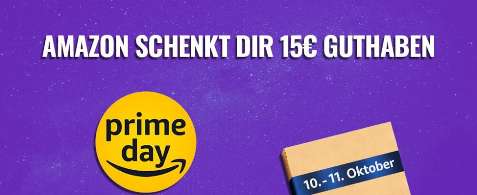 Amazon is giving you 15 euros in credit for Prime