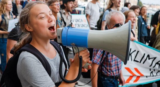 Big demonstration demanding climate justice