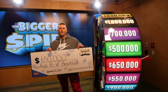 Brantford man wins 650K while doing favor for mom