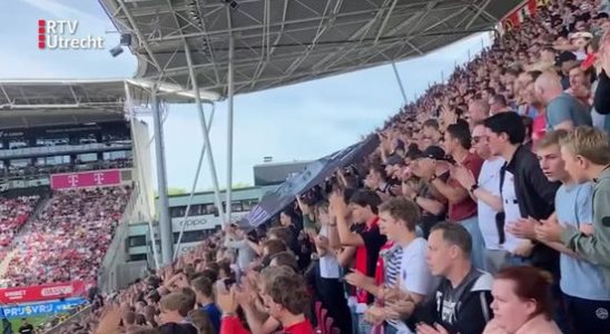 Deceased supporter Reavan commemorated with action during FC Utrecht