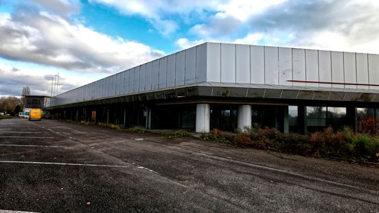 Door ajar for housing on the Hessingterrein in De Bilt