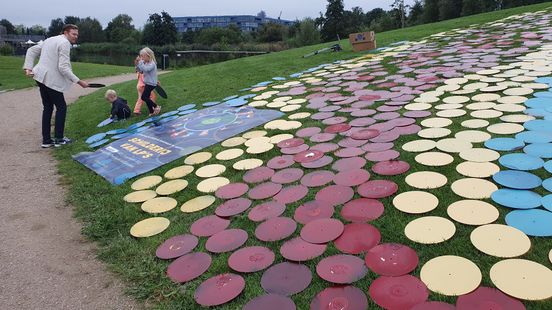 Grass from Utrechts Griftpark is gradually making way for LPs