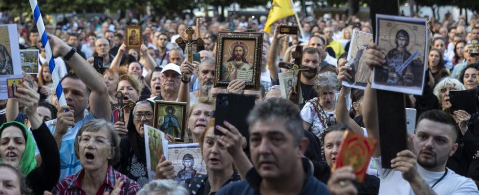 Greece a demonstration against the new biometric identity cards