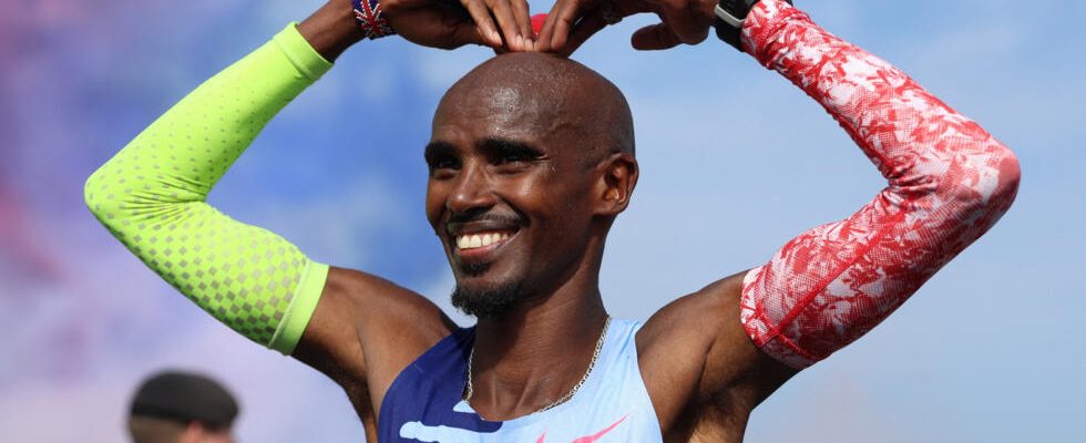 Mo Farah ran for the last time