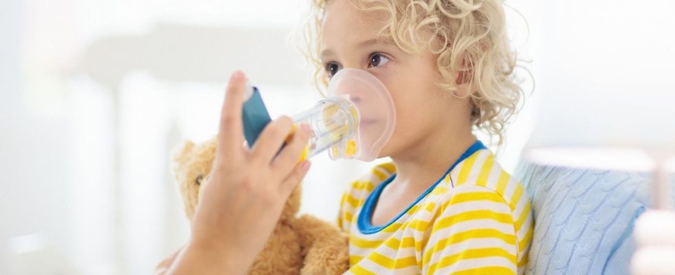 More frequent asthma attacks in children at the start of