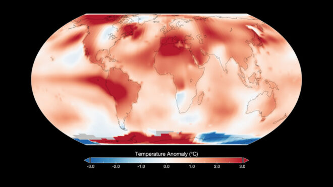 NASA We had the hottest summer ever known