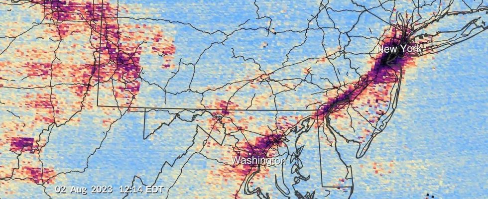 NASA wants to monitor air quality in real time from