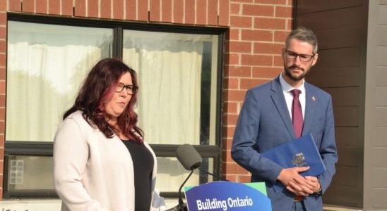 Perth Wellington MPP announces funding for Stratfords Britannia Street Affordable Housing