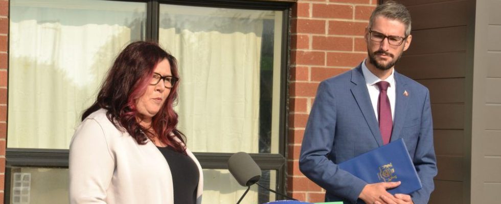 Perth Wellington MPP announces funding for Stratfords Britannia Street Affordable Housing