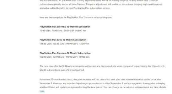 PlayStation Plus Turkiye prices hike Here are the new prices