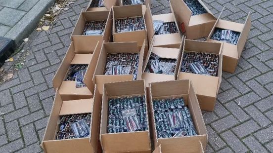 Police find large amount of fireworks in IJsselstein cars Enough