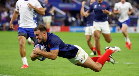 Popular success of the Rugby World Cup This French team