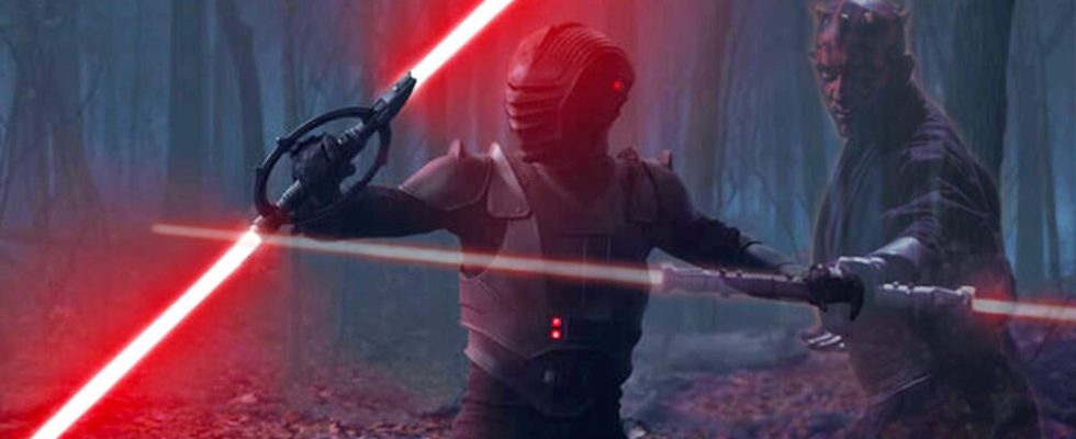 Super affordable double lightsaber for real duels turns you into