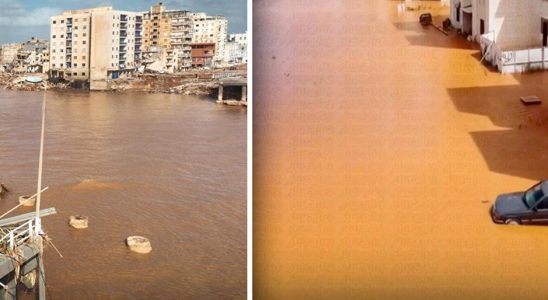 The flood in Libya 10000 people missing