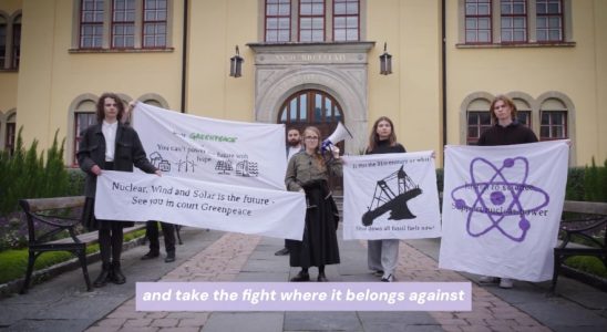 This youth who supports nuclear We have a real climate