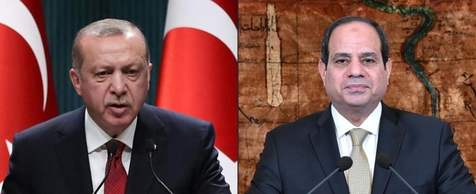 Turkish and Egyptian presidents meet in New Delhi