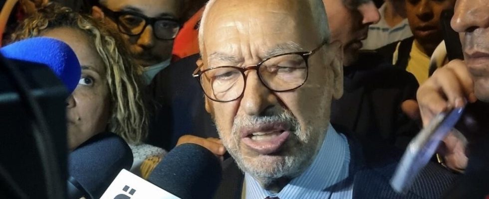 in prison opponent Rached Ghannouchi begins a hunger strike