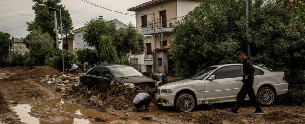 the country hit again by a storm and floods