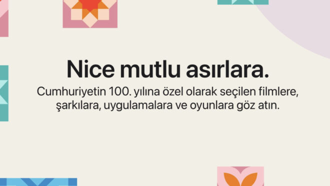 Apple Turkiye opened a special page today To many happy