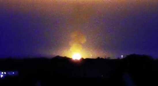 Big explosion near Oxford England