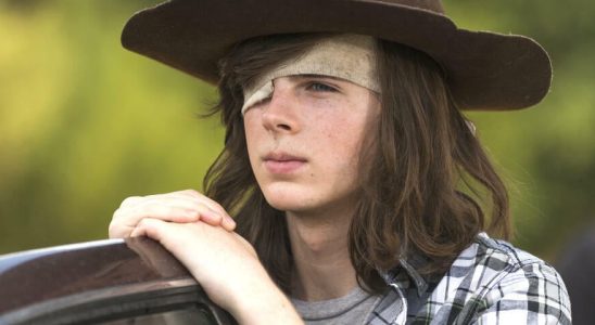 Chandler Riggs returned in The Walking Dead finale and hardly