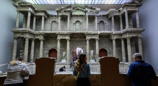 Germany in Berlin the Pergamon Museum is preparing to close