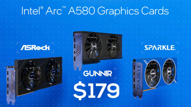 Intel Arc A580 which has been awaited for a year