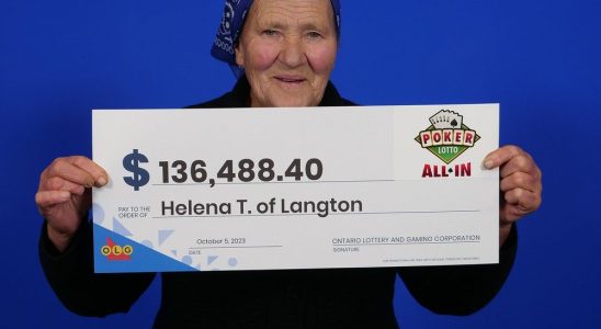 Langton woman wins 136K in poker lottery