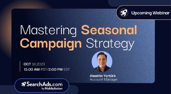 Mastering Campaign Strategy Webinar on October 18