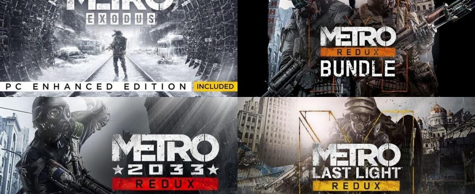 Metro Saga Bundle is 89 Percent Discounted on Steam