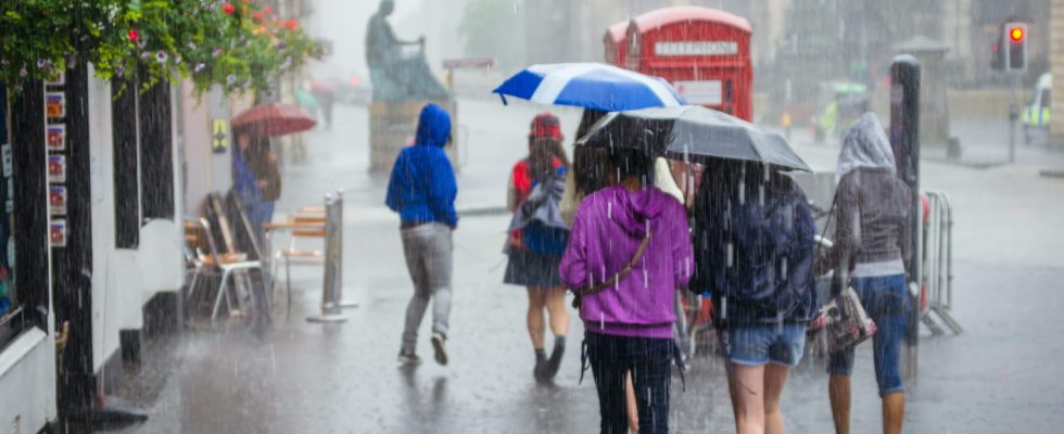 Orange alert for rain and flooding in five departments what