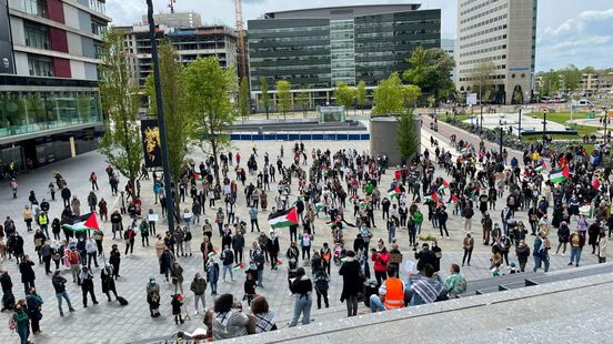 Pro Palestine demonstration in Utrecht We want to make the human