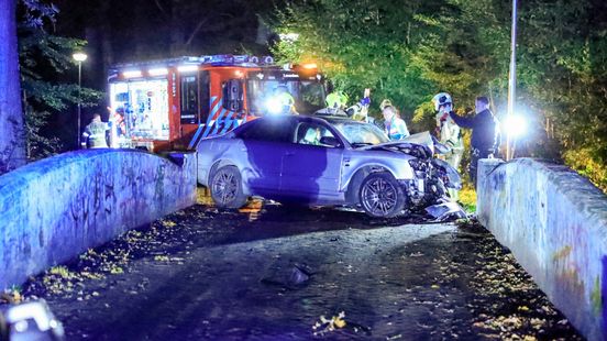 Serious accident in Leusden driver had to be freed from